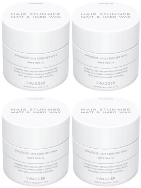 스웨거 헤어 스터너 왁스 매트하드, 4개, 50g