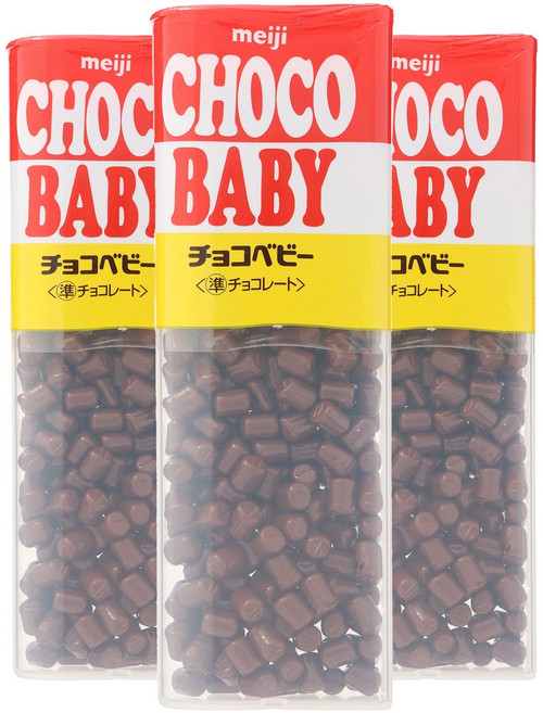 meiji 明治 Choco Baby迷你巧克力豆, 136g, 3個
