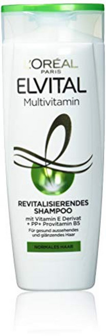 유럽 로레알 파리 엘비탈 샴푸 종합 비타민 1 x 300 ml A8874700 헤어케어, 종합비타민 - 정상 모발용, 300ml, 1개