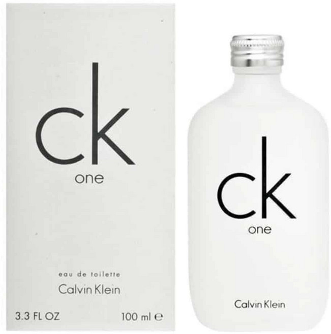 Calvin Klein ck ONE 中性淡香水 100ml 白色瓶身, 1個, CK ONE（白色）,中性淡香水 100ml (有噴頭)