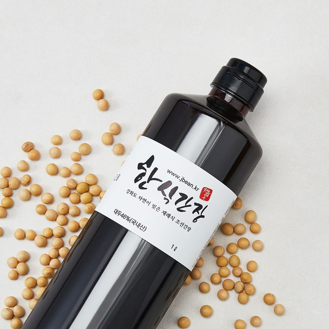 강화도 국산 재래식 한식 간장, 1L, 2개