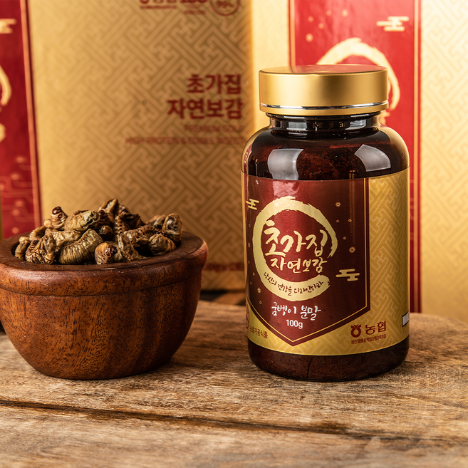 국내산100% 프리미엄 굼벵이가루 굼뱅이분말 초가집굼벵이, 1개, 100g