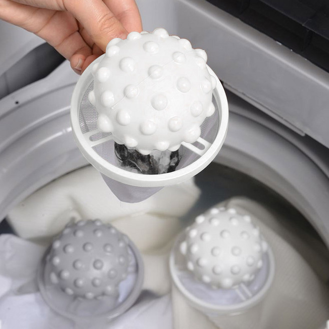 모나코올리브 거름망 일체형 도깨비 세탁볼, 도깨비세탁볼 그레이1+1, 1개