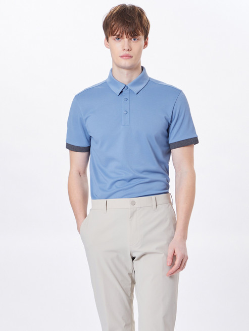 볼빅 10%다운로드쿠폰 남성 골프 에센셜 인디언PQ 제에리 반팔 티셔츠 VMTSO392_DL