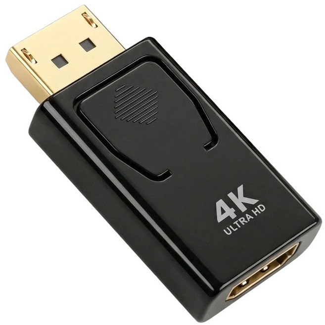 젠코어 4K DP to HDMI 변환 젠더, 1개, 기본형