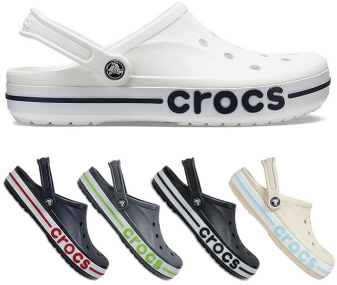 크록스 남녀공용 바야밴드 스포츠 클로그 샌들