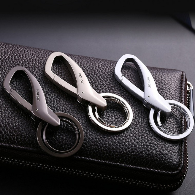 BE-03 조본메탈키링 차키 자동차 스마트키 열쇠고리, 00BK-블랙