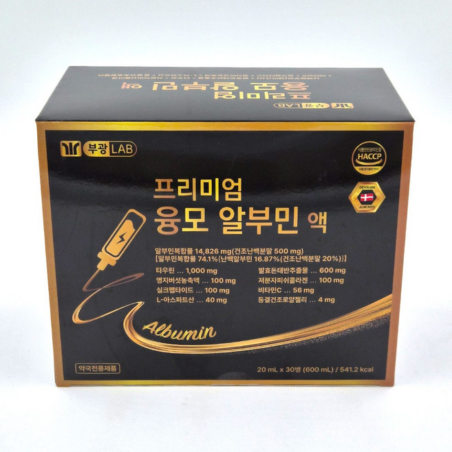 부광 프리미엄 융모 알부민 액, 1세트, 600ml