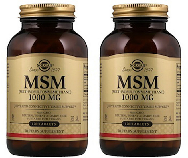 솔가 MSM 1000mg 타블렛, 120정, 2개