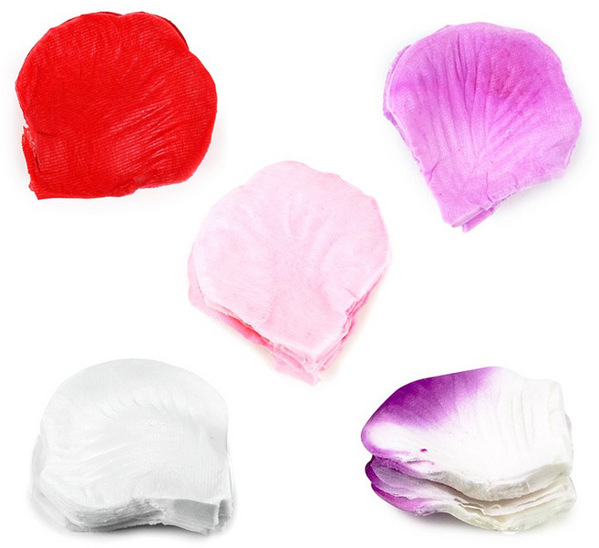 조화꽃잎 브라이덜샤워소품, 화이트