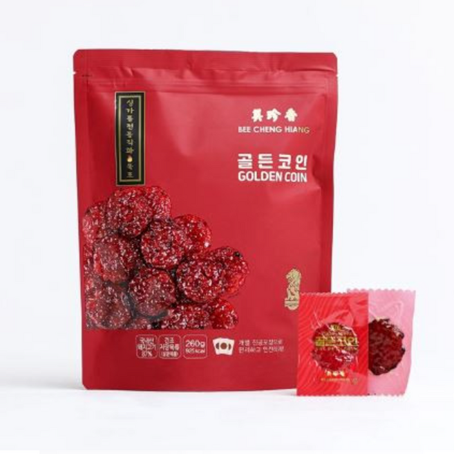 비첸향 골드코인 육포, 260g, 1개