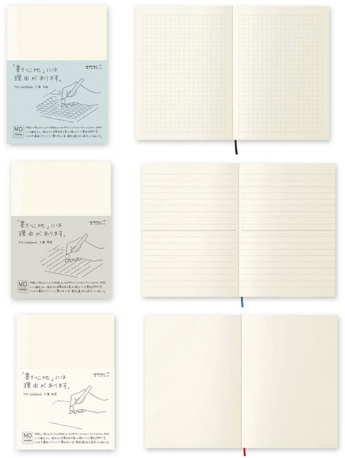 미도리 MD노트 일본 노트 미도리노트 S 스몰, 유선, 1개