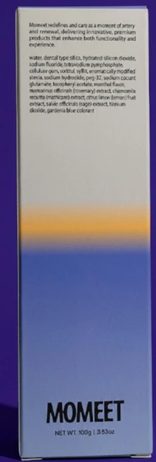 모밋 충치 예방 치약 유기농 천연 계면활성제 온가족용, 100g, 1개 - 쿠팡