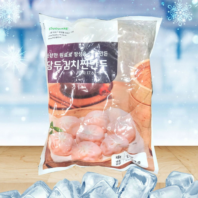[요기푸드] 담두 찐만두 1.4kg, 1개