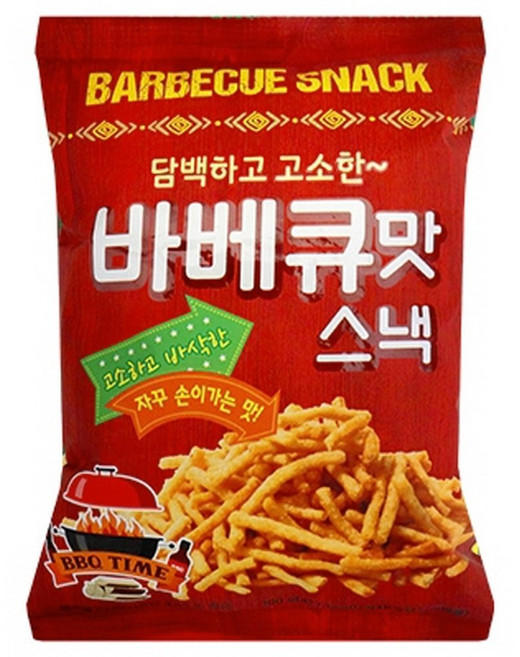 싱싱 바베큐맛 스낵 100g X 20개 과자 골라담기 미니 스넥