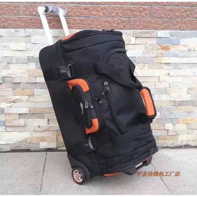 아이스 하키 휠백 캐리어 가방 럭비 장비백 헬멧 백팩, 2. 27인치 파랑 검정 백팩, 2. 블루/블랙 백팩 27인치, 1개