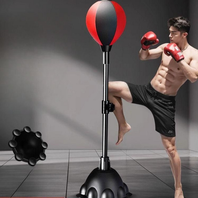 샌드백 복싱 권투 트레이닝 가정용 격투기 미트 훈련 스탠딩, 성인 세트, 1개