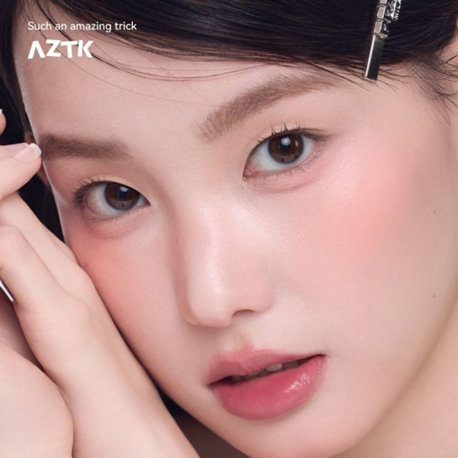 AZTK 리퀴드 블러쉬 볼터치 스틱 2개입 물광 과즙 스킨톤 연출, 14. JC07 상큼한 오렌지 아이스크림_2개, 1개, 5ml