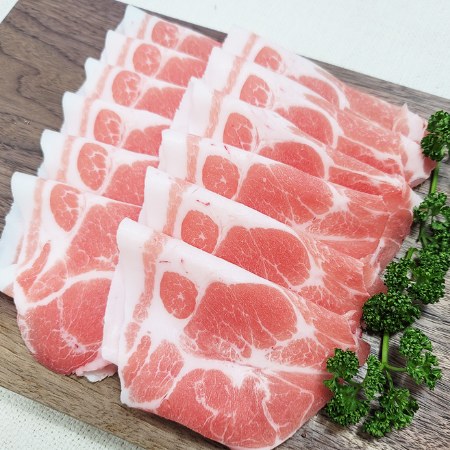 [당일출고] 돼지고기 목전지 제육용 불고기용 500g씩 소분포장 냉동 더예쁜한우, 1개, 2kg