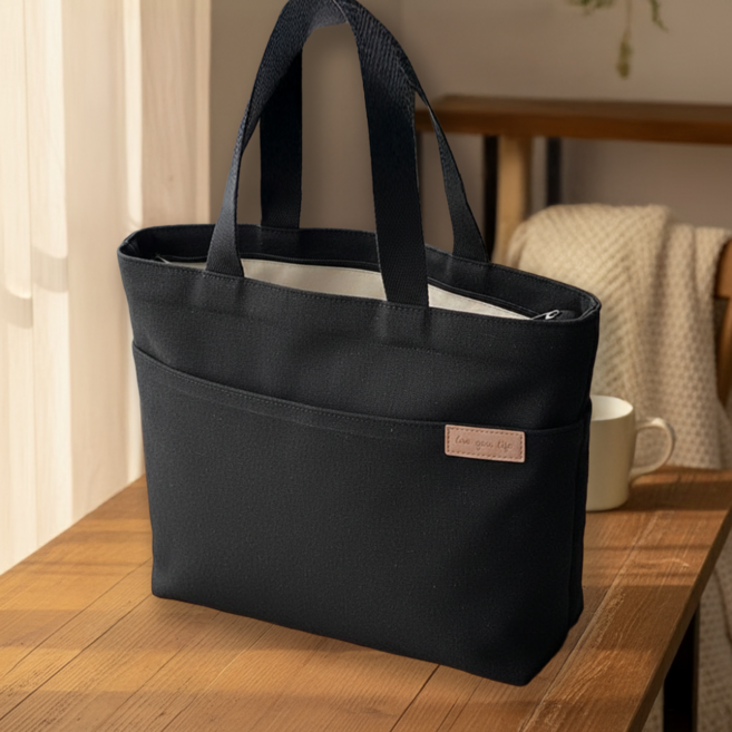 잡화방앗간 여성 캔버스 숄더백 토트백 에코백