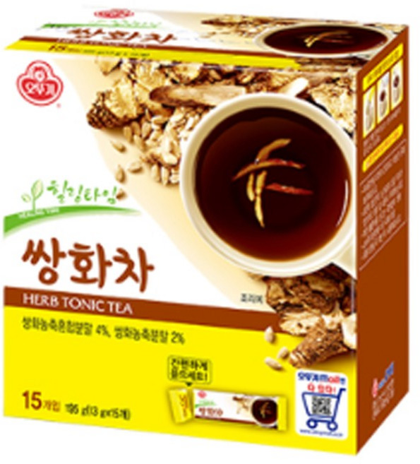 오뚜기 쌍화차(15T) 195G, 13g, 15개입, 12개