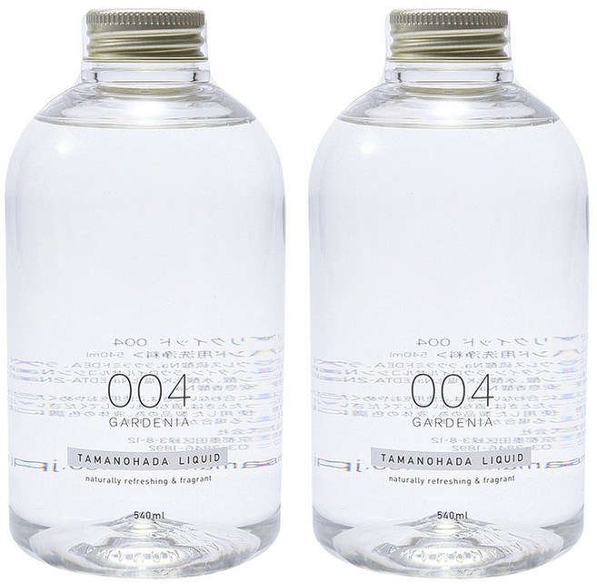 TAMANOHADA 弱酸性沐浴露 004 梔子花, 2個, 540ml