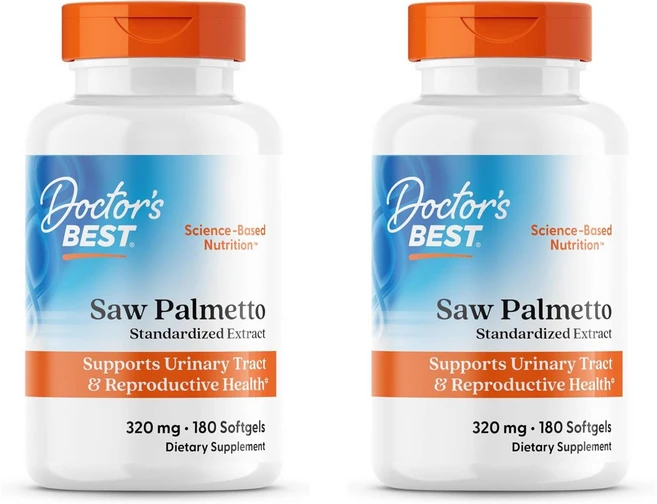 Doctor's Best 쏘팔메토 320 mg소프트젤 180캡슐 2팩 - 쿠팡