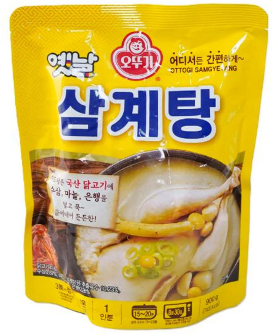 오뚜기 옛날 삼계탕, 900g, 7개