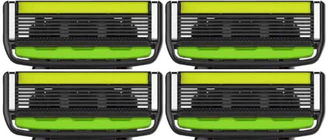 도루코 페이스6 플러스 6중날 면도기날 4입