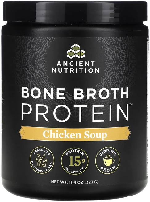 몸관리하세요 겨울입니다 Ancient Nutrition 뼈 육수 단백질 닭고기 수프 323g(11.4oz) 특별관리진행, Ancient Nutrition 뼈 육수 ..., 323g, 1개 - 쿠팡