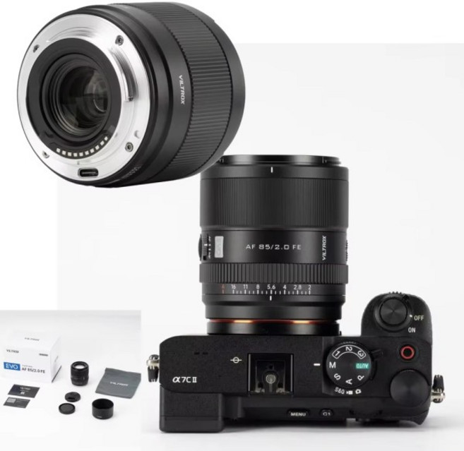 빌트록스 85mm F2.0 EVO FE-마운트 AF 풀프레임 중망원 단렌즈 (소니 A7IV A7C ZV-E1 니콘 Z 호환), 02 소니 E 마운트FE