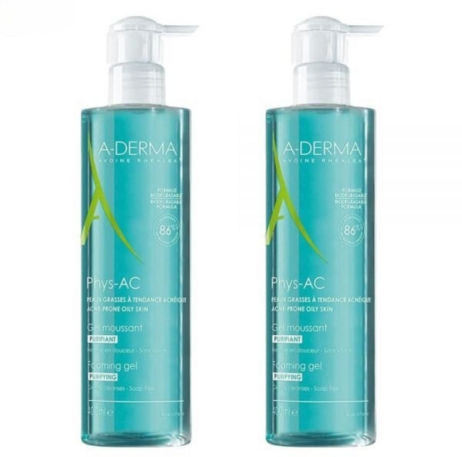 아더마 Phys-Ac 퓨리파이징 포밍 젤 클렌징젤 400ml 2개