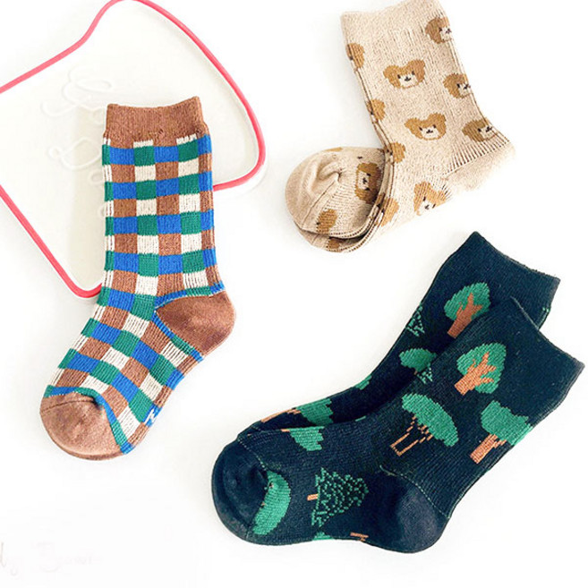 봄 컬렉션 아동/주니어 반타이즈 3족세트(1285)