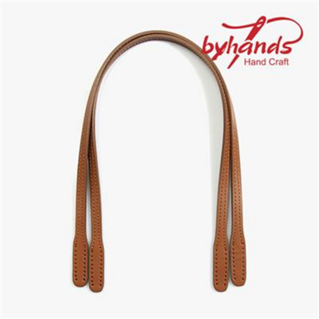 바이핸즈 내추럴 민무늬 통가죽 숄더용 가방손잡이 58cm 2종, 민무늬핸들-탄 1쌍, 1개