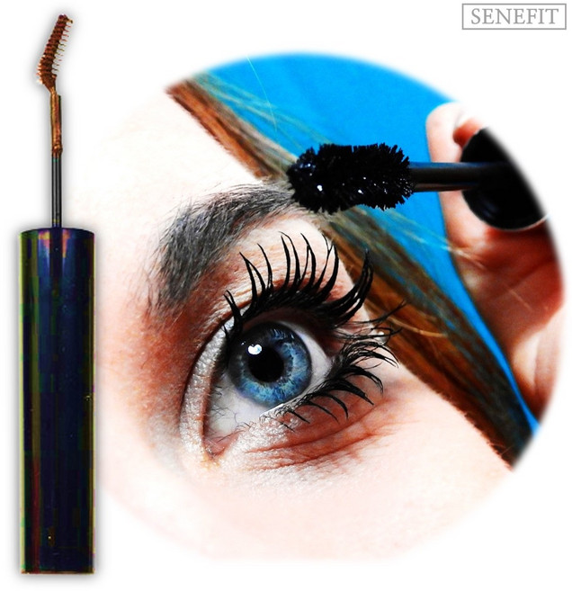 흰눈썹염색 눈썹염색약 구렛나루염색 간편 마스카라, 1개, 흑갈색