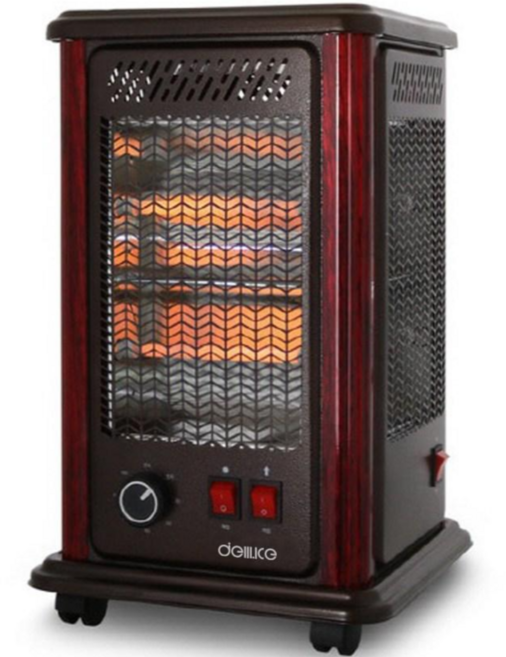 델루체 이동식 타이머 오방향 전기히터, IN-53HT