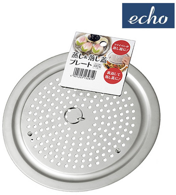 에코 스텐 다용도 찜기 누름판 만두 떡, 1개, 17.5cm