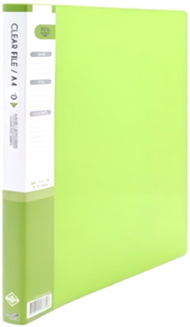 희망사무포인트 리클 클리어 파일 40매, LIGHT GREEN, 9개