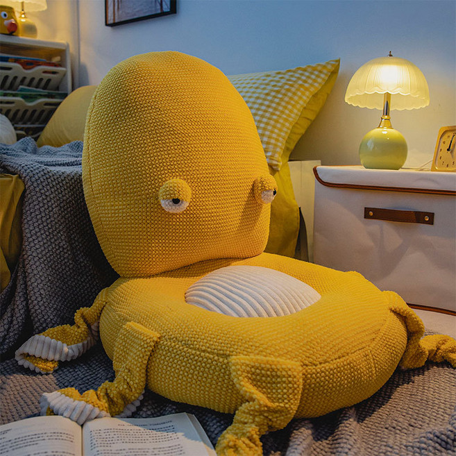 문어 모양의 좌석 쿠션 바닥에 앉는 게으른 사람 좌석 거실 엉덩이 쿠션 다다미 창가 바닥 매트 좌석 쿠션