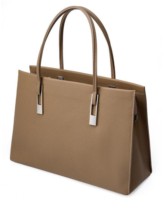 Mimi Market 여성 천연소가죽 직장인 대용량 서류가방 토트백 핸드백