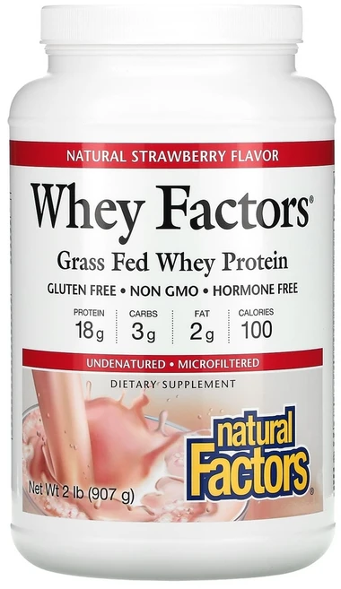 내추럴 펙터스 유청 펙터스 100프로 내추럴 유청 프로틴 딸기 맛 2 파운드 (907g), 907g, 907g, 1개 - 쿠팡
