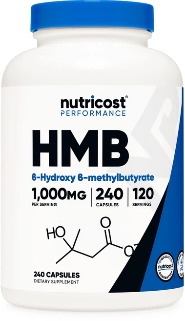 Nutricost HMB 1000mg 240 캡슐, 240정, 1개 - 쿠팡