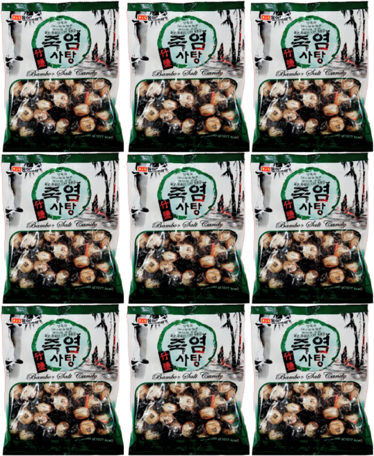 동아제과 죽염사탕, 280g, 9개