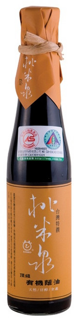 甘寶 桃米泉頂級蔭油 410ml, 1個