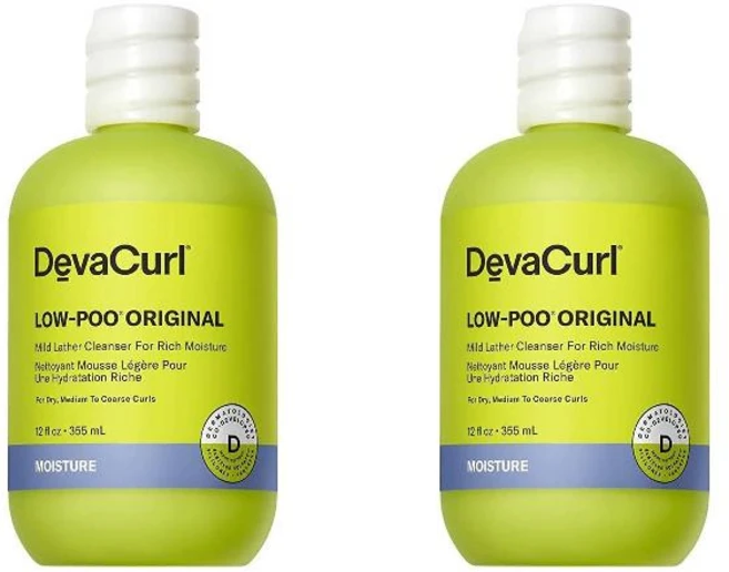 DevaCurl 디바컬 로우푸 오리지널 마일드 라더 클렌저 355ml 2팩 - 쿠팡