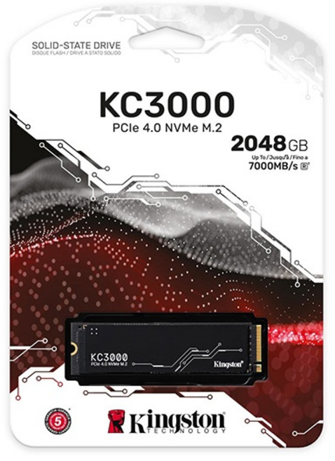 Kingston 金士頓 2TB KC3000 PCIe 4.0 NVMe M.2 2280 SSD 固態硬碟 公司貨, SKC3000D