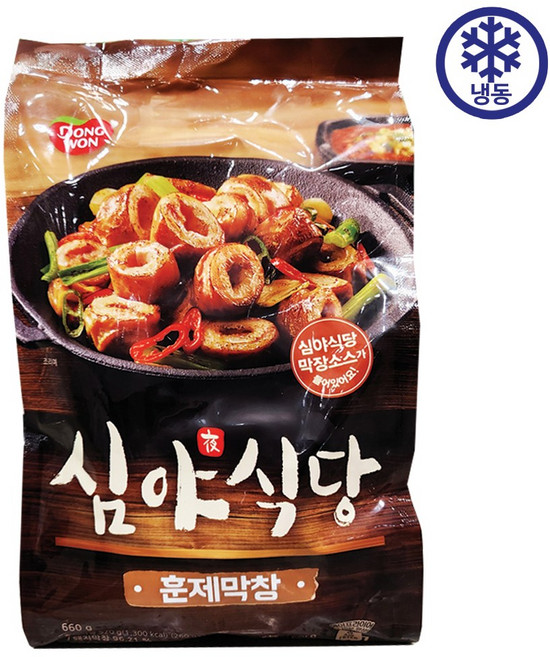 트레이더스 동원 심야식당 훈제막창 660g 쫄깃 안주 아이스박스+아이스팩 무료, 1개