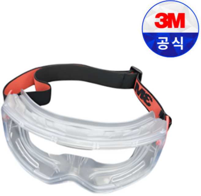 3M GG3000시리즈 보안경 고글형 김서림방지 산업용 스포츠용 레저용 GG3101AF, 1개, 투명