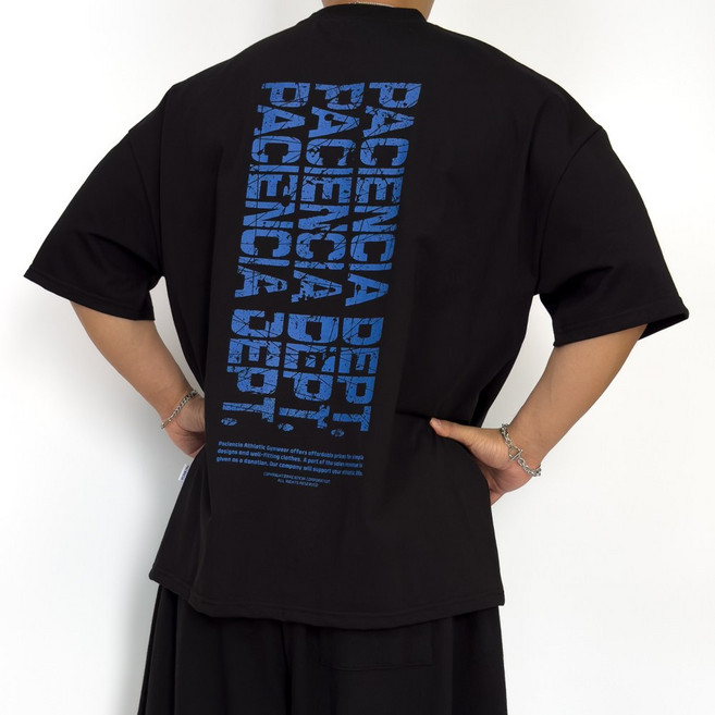 PACIENCIA PA.DEPT 오버핏 반팔 티셔츠