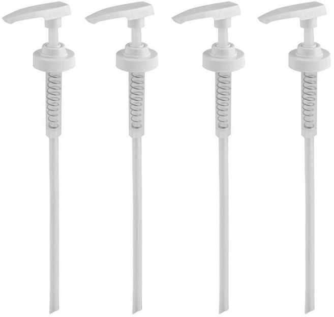 리스테린 구강 세정제 디스펜서용 펌프 1.5 또는 1L 병에 적합 누출 방지 38-400 펌프 디스펜서 (4팩), 4